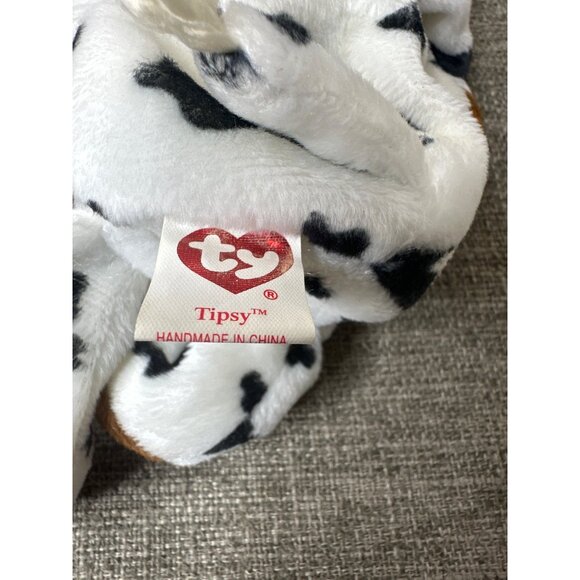Ty Beanie Babies Tipsy Cow Plush Toy 2003 Retired Collectible - Picture 5 of 9